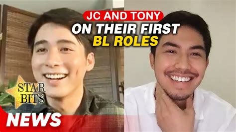 Tony Labrusca and JC Alcantara on their first BL roles .